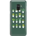 Etui na telefon Samsung Galaxy A8 Plus 2018 Kaktusy