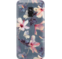 Etui na telefon Samsung Galaxy A8 Plus 2018 Kwiatowy Ogród