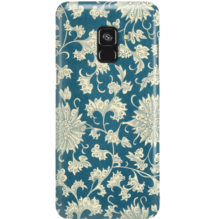 Etui na telefon Samsung Galaxy A8 Plus 2018 Kwiaty Ornamenty