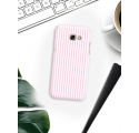 Etui na telefon Samsung Galaxy A5 2017 Candy Różowe Paski