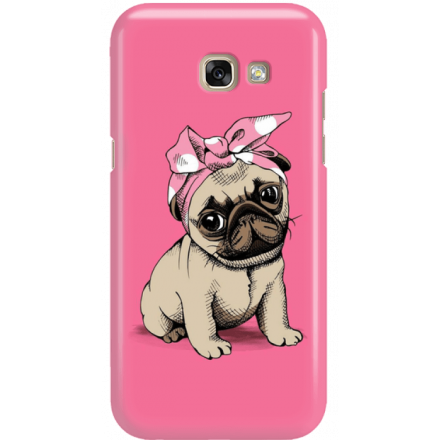 Etui na telefon Samsung Galaxy A5 2017 Słodki Mops
