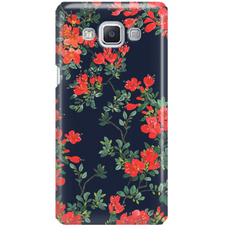 Etui na telefon Samsung Galaxy A5 Czerwone Kwiaty