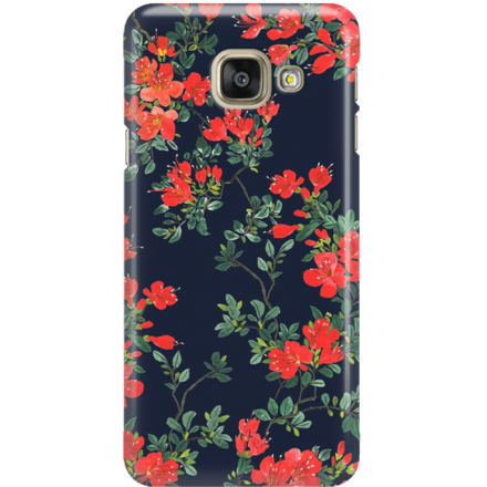 Etui na telefon Samsung Galaxy A5 2016 Czerwone Kwiaty