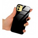 ETUI BLACK CASE GLASS NA TELEFON APPLE IPHONE 12 MINI CZARNY