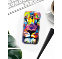 Etui na telefon Samsung Galaxy A3 2017 Kolorowy Lew