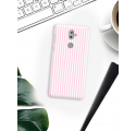 Etui na telefon Nokia 9 Candy Różowe Paski