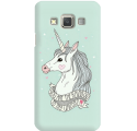 Etui na telefon Samsung Galaxy A3 Unicorn Szczęśliwy Jednorożec