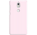 Etui na telefon Nokia 7 Candy Różowe Paski