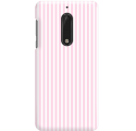 Etui na telefon Nokia 5 Candy Różowe Paski