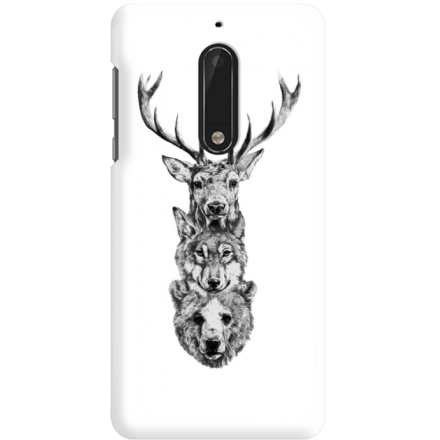 Etui na telefon Nokia 5 Leśni Goście