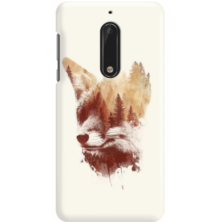 Etui na telefon Nokia 5 Leśny Lis