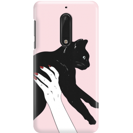 Etui na telefon Nokia 5 Mój Czarny Kot