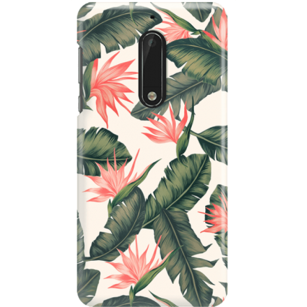Etui na telefon Nokia 5 Palmowe Liście
