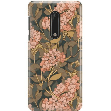 Etui na telefon Nokia 5 Pastelowe Kwiaty