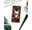 Etui na telefon Nokia 5 Róże Czaszka