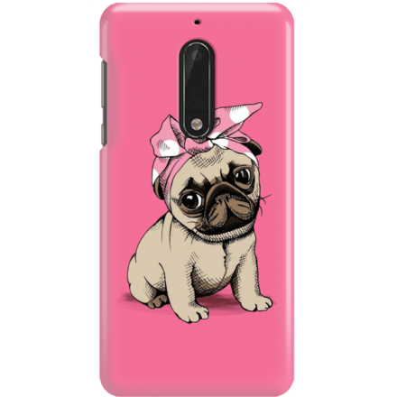 Etui na telefon Nokia 5 Słodki Mops