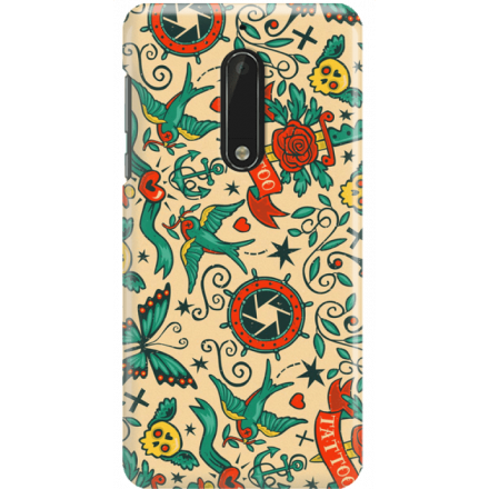 Etui na telefon Nokia 5 Tattoo