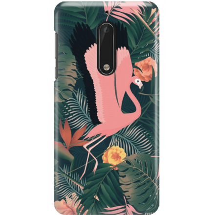 Etui na telefon Nokia 5 Tropikalny Flaming