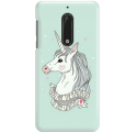 Etui na telefon Nokia 5 Unicorn Szczęśliwy Jednorożec