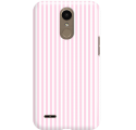 Etui na telefon LG K10 2017 Candy Różowe Paski