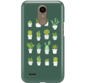 Etui na telefon LG K10 2017 Kaktusy