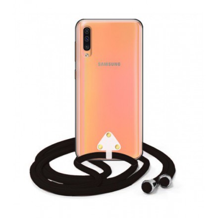 ETUI SUMMER CROSSBODY NA TELEFON SAMSUNG GALAXY A50 CZARNY