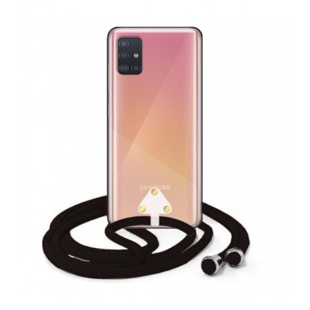 ETUI SUMMER CROSSBODY NA TELEFON SAMSUNG GALAXY A51 CZARNY