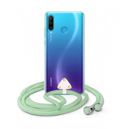 ETUI SUMMER CROSSBODY NA TELEFON HUAWEI P30 LITE MIĘTOWY