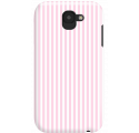Etui na telefon LG K3 2017 Candy Różowe Paski