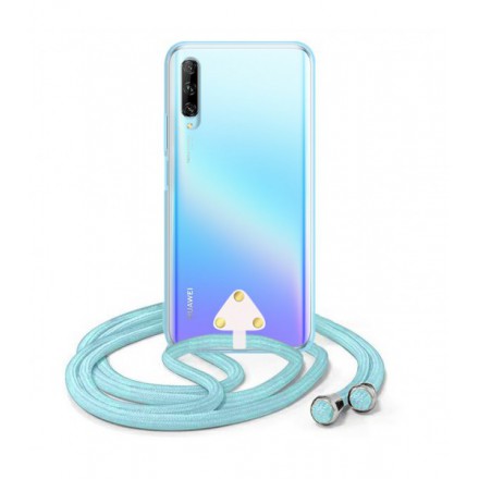 ETUI SUMMER CROSSBODY NA TELEFON HUAWEI P SMART PRO 2019 NIEBIESKI