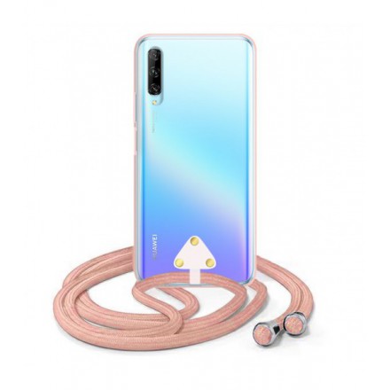 ETUI SUMMER CROSSBODY NA TELEFON HUAWEI P SMART PRO 2019 RÓŻOWY