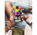 Etui na telefon LG K3 2017 Kolorowy Lew