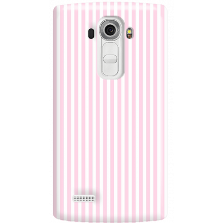Etui na telefon LG G4 Candy Różowe Paski