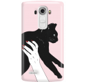 Etui na telefon LG G4 Mój Czarny Kot