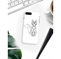 Etui na telefon Iphone 7 Plus / 8 Plus Lis Geometryczny