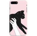 Etui na telefon Iphone 7 Plus / 8 Plus Mój Czarny Kot