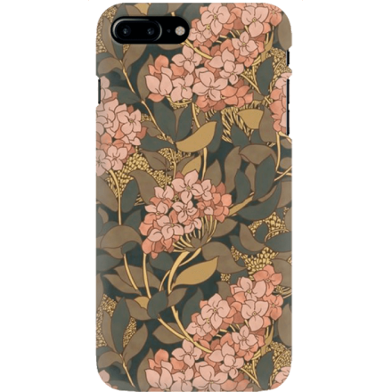 Etui na telefon Iphone 7 Plus / 8 Plus Pastelowe Kwiaty