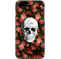 Etui na telefon Iphone 7 Plus / 8 Plus Róże Czaszka