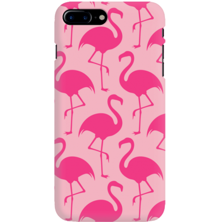 Etui na telefon Iphone 7 Plus / 8 Plus Różowe Flamingi