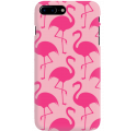 Etui na telefon Iphone 7 Plus / 8 Plus Różowe Flamingi