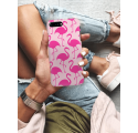 Etui na telefon Iphone 7 Plus / 8 Plus Różowe Flamingi