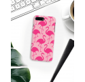 Etui na telefon Iphone 7 Plus / 8 Plus Różowe Flamingi