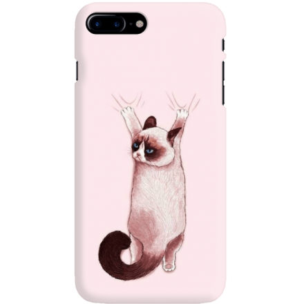 Etui na telefon Iphone 7 Plus / 8 Plus Różowy Kot