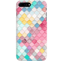 Etui na telefon Iphone 7 Plus / 8 Plus Tęczowa Łuska