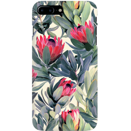 Etui na telefon Iphone 7 Plus / 8 Plus Tropikalne Rośliny
