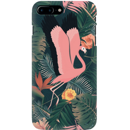 Etui na telefon Iphone 7 Plus / 8 Plus Tropikalny Flaming