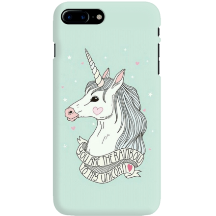 Etui na telefon Iphone 7 Plus / 8 Plus Unicorn Szczęśliwy Jednorożec