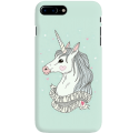 Etui na telefon Iphone 7 Plus / 8 Plus Unicorn Szczęśliwy Jednorożec