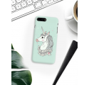 Etui na telefon Iphone 7 Plus / 8 Plus Unicorn Szczęśliwy Jednorożec