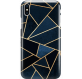 Etui na telefon Iphone X Geometyczne Indygo